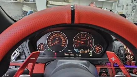 대전 2015 BMW 428i 4시리즈 계기판 조명색상 변경 LED작업 / 대전 대덕