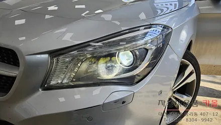 대전 2015 벤츠 CLA 200 CDI 헤드라이트 제논 HID벌브 교체하기 필립스 D3S 4200K / 대전 대덕