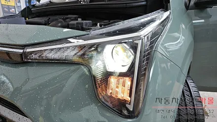 대전 2026 모닝 합법인증 브라비오 LED주간주행등과 브라비오 LED전조등 교체 / 대전 대덕