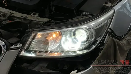 알페온 전조등 HID벌브 교체 / 필립스 D1S 4200K HID벌브 / 대전 필립스 HID / 대전 대덕