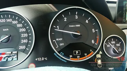 BMW F34 3GT 계기판 조명 색상변경 대전 세종 LED 튜닝 / 대전 대덕