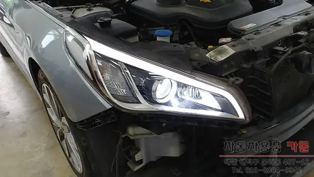 LF쏘나타 전조등 제논 HID벌브(헤드라이트, 램프, 전구) 교체 필립스 D3S 6000K 대전 세종 / 대전 대덕