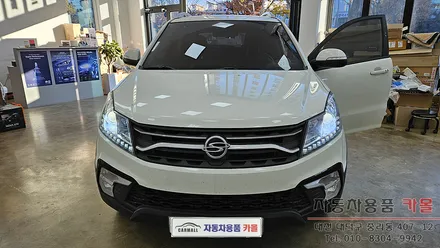 대전 뉴스타일 코란도C(17~18년식) 합법인증 LED전조등 교체 바이오라이트 H7 4면 LED전조등 / 대전, 청주, 세종