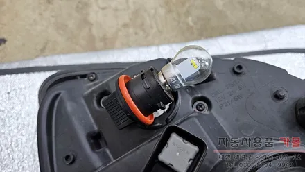 대전 2023 포터2 일렉트릭 EV 합법인증 브라비오 LED주간주행등과 브라비오 올뉴클래식 H7 LED전조등 교체 / 대전 대덕