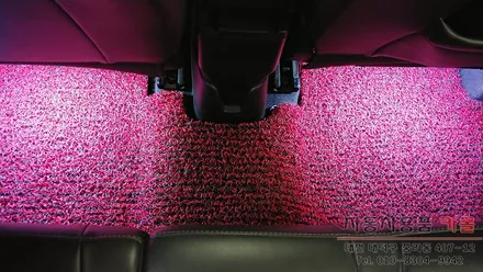더넥스트 스파크 풋등 / RGB LED풋등 / 무선 리모컨을 이용한 색상과 모드변경 / 대전 풋등 / 대전 대덕