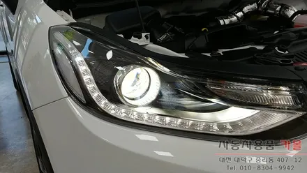 더뉴트랙스 합법 인증LED 전조등(헤드라이트, 전구, 램프) 교체 브라비오 터미네이터SP 9005 대전 세종 / 대전 대덕