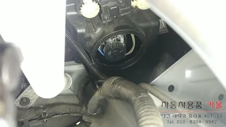 대전 트레일블레이저 브라비오 터미네이터SP 합법 인증 LED전조등(헤드라이트, 전구, 램프)교체 / 대전 대덕