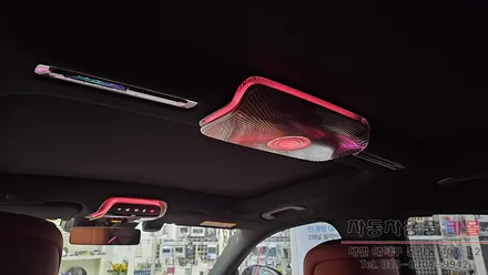 벤츠 W223 S400d 4D부메스터 전동트위터와 루프(천장) 부메스터 설치로 실내분위기 살리기 / 대전, 청주, 세종