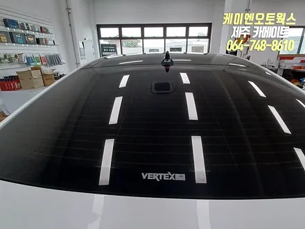 제주 그랜저HG 루마 버텍스300 썬팅 재시공 / 열차단 윈도우틴팅 / 제주시 오라삼동