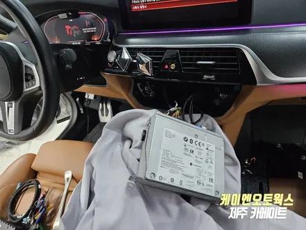 BMW 520i 플러스뷰 맥스프로 360 파노라마 어라운드뷰 설치 작업 / 제주시 오라삼동