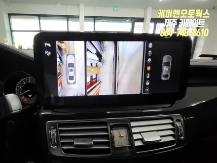 벤츠 CLS350 고장난 올인원 네비 탈거 후 새제품으로 교체 작업 / 자동차 안드로이드 올인원 네비 설치 / 제주시 오라삼동
