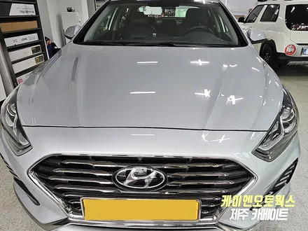 LF소나타 순정 전방 감지기 센서, 브라비오 인증 LED 전조등, 나노필름 NF4 썬팅 재시공 / 제주시 오라삼동