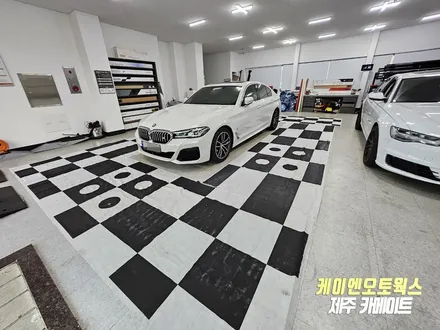 BMW 520i 플러스뷰 맥스프로 360 파노라마 어라운드뷰 설치 작업 / 제주시 오라삼동