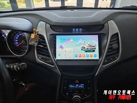 제주 아반떼MD 케이픽 K로이드 안드로이드 올인원, 후방카메라 설치 후기 / 제주시 오라삼동