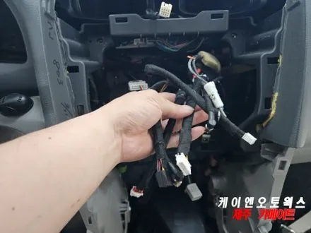 제주 도요타 캠리 안드로이드 올인원 네비, 어라운드뷰 시공 / 제주시 오라삼동