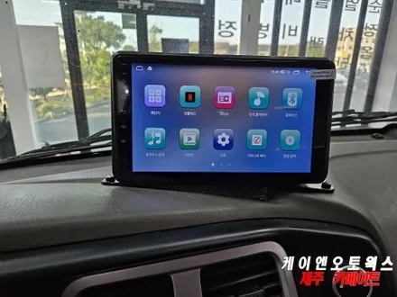 포터2 안드로이드 올인원 리드아이 T4 , AHD 후방카메라 설치 후기 / 제주시 오라삼동