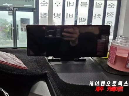 티볼리 뉴스카이뷰 3D 어라운드뷰 설치 및 10.25인치 대화면 거치식 모니터 연동 작업 / 제주시 오라삼동