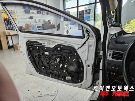 제주 아반떼MD 3D 어라운드뷰, 7인치 거치식 모니터 설치 및 연동 작업 / 제주시 오라삼동