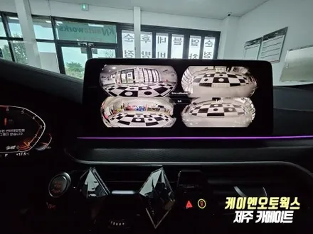 BMW 520i 플러스뷰 맥스프로 360 파노라마 어라운드뷰 설치 작업 / 제주시 오라삼동