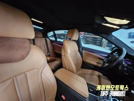 BMW 520i 썬팅 재시공 추천 제품 / 솔라가드 배럴X 열차단 프라이버시 보호에 탁월한 반사 필름 / 제주시 오라삼동