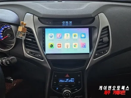 제주 아반떼MD 케이픽 K로이드 안드로이드 올인원, 후방카메라 설치 후기 / 제주시 오라삼동