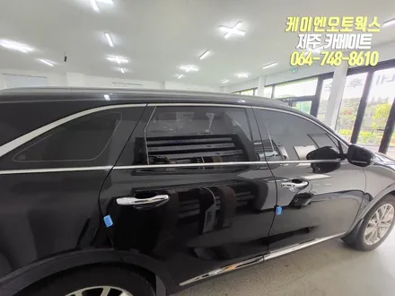 제주 쏘렌토 R 레이노 프레스토 R2 열차단 비반사 썬팅 재시공 작업 / 제주시 오라삼동