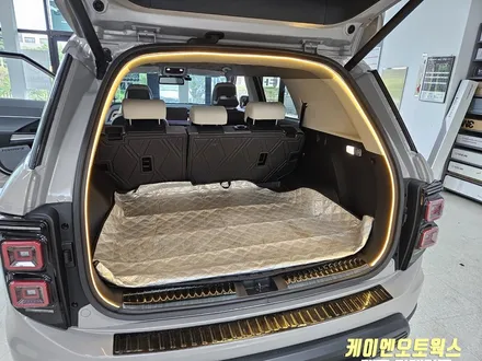 토레스EVX 삼성 덱스 미러링 네비, 트렁크 식빵등 시공 / 제주시 오라삼동