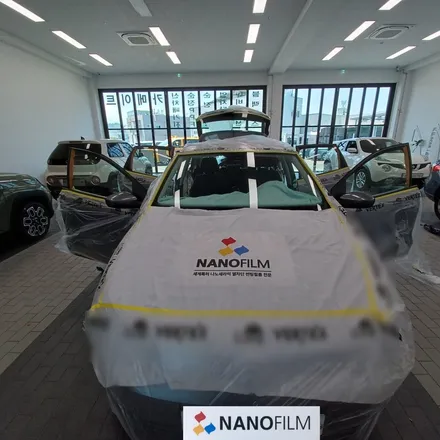 제주도썬팅업체 SM3 나노필름 NF4 재시공 / 제주시 오라삼동