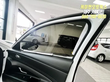 제주 아반떼CN7 하이브리드 루마 버텍스500 썬팅 작업 / 자동차 윈도우틴팅 시공 / 제주시 오라삼동