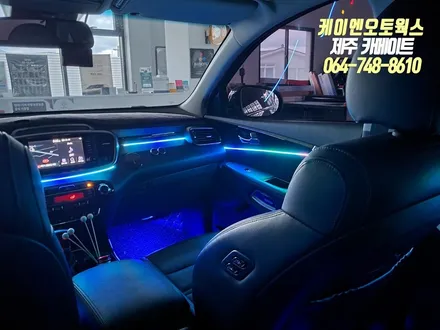 제주 올뉴쏘렌토 무빙 LED 엠비언트 무드등, 풋등 시공 / 제주시 오라삼동