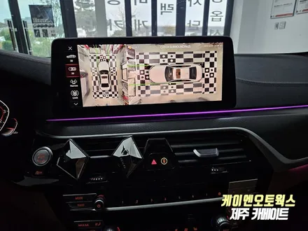 BMW 520i 플러스뷰 맥스프로 360 파노라마 어라운드뷰 설치 작업 / 제주시 오라삼동