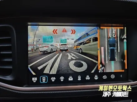 제주 아이오닉 스마트디스플레이 AVIEW 3D 어라운드뷰(AI기능) 순정 모니터 연동 작업 / 제주시 오라삼동