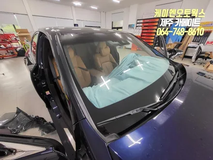 제주 렉서스 ES 300h 자동차 슈퍼뷰 어라운드뷰, 나노필름 이지스 썬팅 재시공 / 제주시 오라삼동