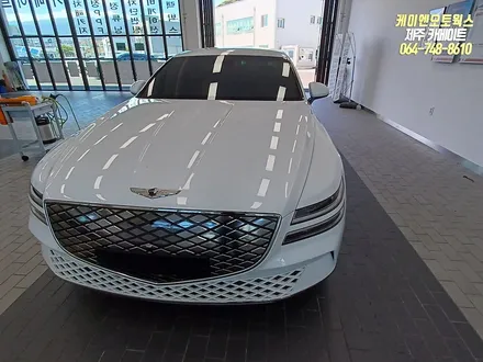 제주 제네시스 G80 고스트도어 클로징 / 소프트 클로징 튜닝 / 제주시 오라삼동