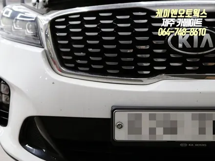 제주 더뉴쏘렌토 전방 주차보조시스템 순정 옵션 튜닝 / 전방센서 작업 / 제주시 오라삼동
