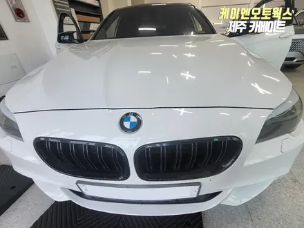 제주 BMW 5시리즈 안드로이드 올인원 네비게이션 설치 / 가지고 오신 제품도 OK! / 제주시 오라삼동