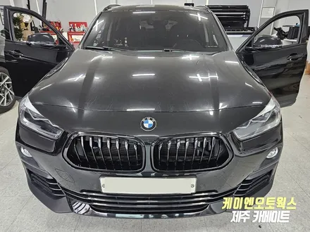 BMW 14.9인치 대형 모니터 적용 안드로이드 올인원 네비게이션 설치 작업 / 제주시 오라삼동