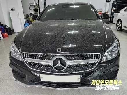 벤츠 CLS400 CDT12.3인치 와이드 모니터 안드로이드 올인원 네비 설치 작업 (어라운드뷰 연동) / 제주시 오라삼동