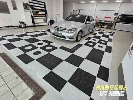 벤츠 C200  자동차 안드로이드 올인원 네비 + 어라운드뷰 설치 작업기 / 제주시 오라삼동