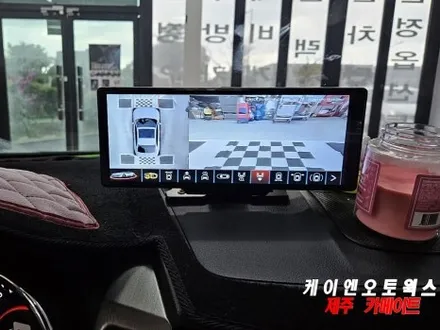 티볼리 뉴스카이뷰 3D 어라운드뷰 설치 및 10.25인치 대화면 거치식 모니터 연동 작업 / 제주시 오라삼동