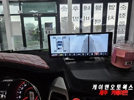 티볼리 뉴스카이뷰 3D 어라운드뷰 설치 및 10.25인치 대화면 거치식 모니터 연동 작업 / 제주시 오라삼동