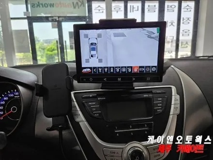 제주 아반떼MD 3D 어라운드뷰, 7인치 거치식 모니터 설치 및 연동 작업 / 제주시 오라삼동