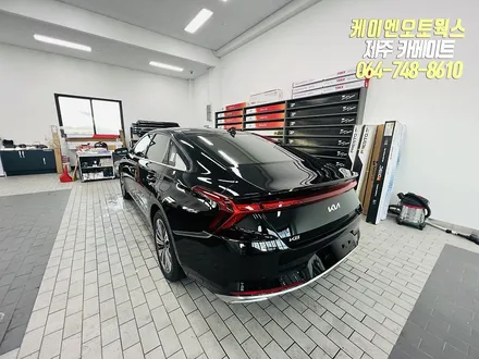 제주 K8 신차 솔라가드 베럴X 반사필름 썬팅 시공 / 자동차 윈도우 틴팅 / 제주시 오라삼동