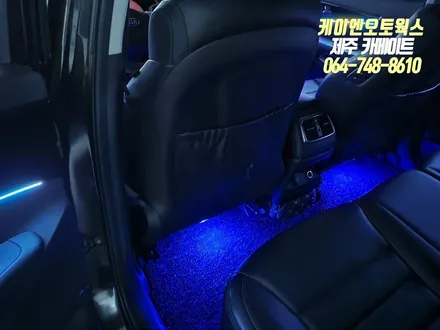 제주 올뉴쏘렌토 무빙 LED 엠비언트 무드등, 풋등 시공 / 제주시 오라삼동