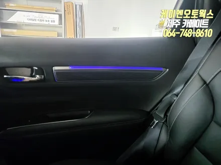 제주 QM6 순정 전동트렁크, 2열 엠비언트 무드등, 혼캡 르노룩 교체 작업 / 제주시 오라삼동