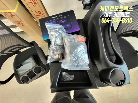 제주 지프 랭글러 우핸들 차량 3D 어라운드뷰, CC3 안드로이드 올인원 네비 설치 작업 / 제주시 오라삼동
