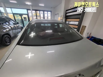 제주 SM5 빛바랜 썬팅 재시공 작업 / 레이노 프레스토 R1 티벡스 전용 상품 / 제주시 오라삼동