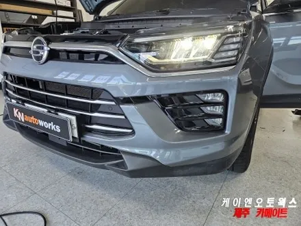 제주 뷰티풀 코란도 브레이크 감지형 전방 센서 장착 후기 / 제주시 오라삼동