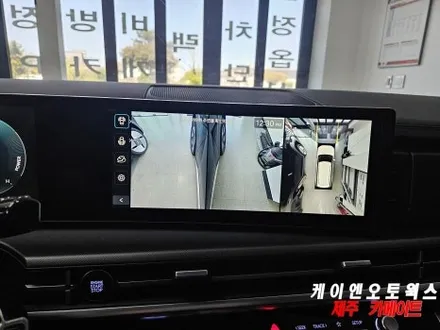싼타페MX5 하이브리드 순정 어라운드뷰, RSPA 원격 스마트 주차 보조 옵션 추가 작업기 / 제주시 오라삼동