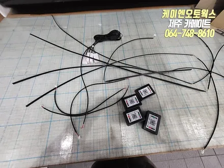 제주 소울 / 쏘울 EV RGB 엠비언트 무드등 시공 / 제주시 오라삼동